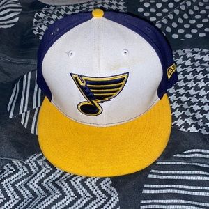 St. Louis Blues New Era Fits Flat Bill SnapBack